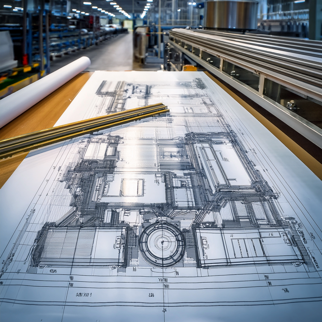 Manufacturing Packaging Drawing