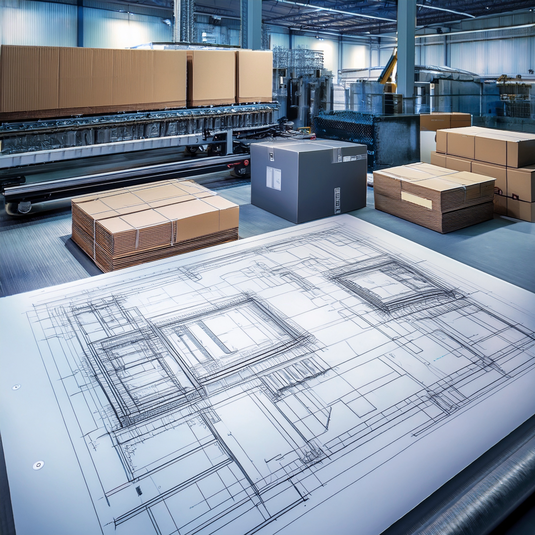 Manufacturing Packaging Drawing